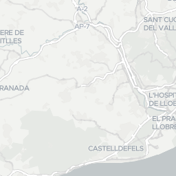 Catalonia OSM Positron preview